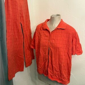 Showpo Bright Orange Knit set